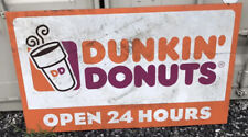 Dunkin donuts metal for sale  East Haven