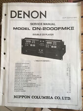 Denon dn2000 service d'occasion  L'Étrat