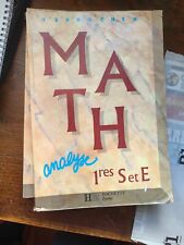 Livre maths terracher d'occasion  Montrouge