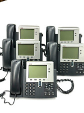 Usado, LOTE DE 5* Telefone IP VoIP 7942G Unificado CISCO CP-7942G comprar usado  Enviando para Brazil