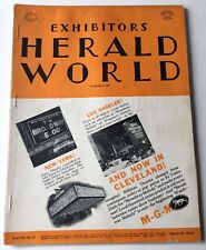 Usado, Exhibitors Herald World 1929 No. 94 11 de marzo 16, 2 volúmenes segunda mano  Embacar hacia Mexico