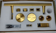 Used, Glass Warehouse GW-SDL-60-SB 60in X 78in Shower Door Hardware Satin Brass for sale  Shipping to South Africa