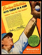 1938 wheaties poster for sale  Cincinnati