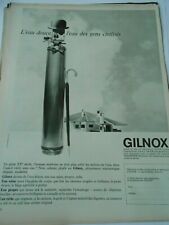 1965 advertising gilnox d'occasion  Expédié en Belgium