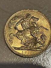 George 1912 gold for sale  CRANBROOK