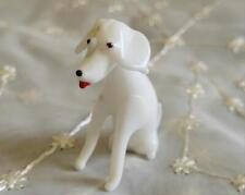 Vintage MINIATURE Lampwork BLOWN ART GLASS DOG Handmade DALMATION Animal Figure for sale  Shipping to South Africa