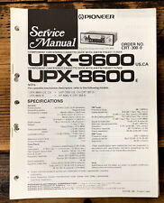 Pioneer UPX-8600 UPX-9600 Manual de Serviço Estéreo para Carro *Original* #2 comprar usado  Enviando para Brazil