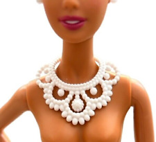 Muñeca Barbie Collar Blanco Solo Accesorio Joyería segunda mano  Embacar hacia Mexico