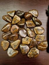 Bronzite Hand Carved Rune Set for sale  Shipping to South Africa