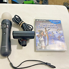 Sony PlayStation Move Paquete PS3 Controlador de Movimiento PS EYE Cámara Deportes Campeón, usado segunda mano  Embacar hacia Mexico