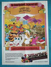 Used, Vintage Advertising - French Ad - SMARTIES Smartiesland 2 - 1978 for sale  Shipping to South Africa