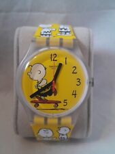 Swatch watch peanuts for sale  LEICESTER