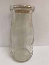 Used, Rare Old Ezinga Milk Co half Pint Michigan MI Mich Bottle  for sale  Shipping to Canada