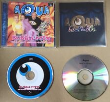 Aqua 2x CD Inc Promo Back To The 80’s And Australian Bubble Mix Remix CD Barbie comprar usado  Enviando para Brazil
