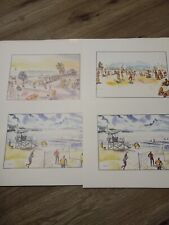 Watercolor prints california for sale  Citrus Heights