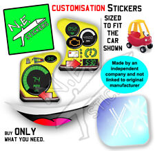 Replacement stickers sized for sale  CRAMLINGTON
