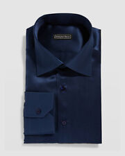 $1200 Stefano Ricci Men's Blue Long-Sleeve Button-Down Silk Dress Shirt 16.5/42, used for sale  Shipping to South Africa