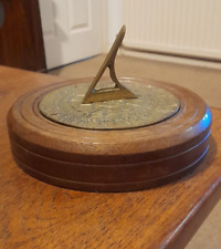 Vintage sundial brass for sale  SHEFFIELD