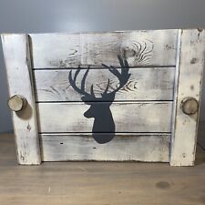 Wooden rustic deer for sale  Forsyth