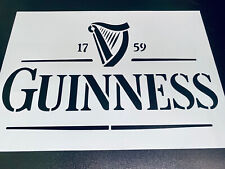 Guinness stencil reusable for sale  Shipping to Ireland