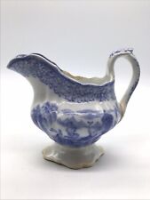 Antique jug blue for sale  WATLINGTON