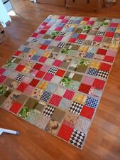 Patchwork decke unikat gebraucht kaufen  Grünhufe,-Lüdershagen