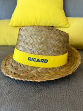 Ricard chapeau paille d'occasion  Mus
