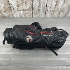 Brukt, Titleist Stadry Stand Carry Golf Bag 4 Way Divider Rain Cover THE APAWAMIS CLUB til salgs  Frakt til Norway