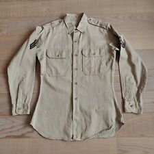 Occasion, Chemise Chino  coton officier  US WW2 shirt d'occasion  Amiens-