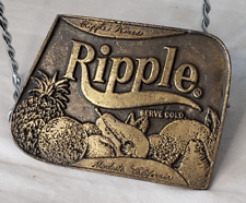 Vintage brass ripple for sale  Lancaster