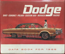 1965 dodge data for sale  Riverside