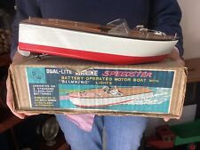 Barco de madera de juguete GW de colección Japón años 50 con CAJA (¡¡BONITO!!!!!!) segunda mano  Embacar hacia Argentina