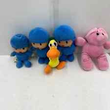 LOTE Mixto Usado Muñecas de Peluche Pocoyó Juguetes Figuras de Juguete Dibujos Animados Pato Pato Elly Bandai, usado segunda mano  Embacar hacia Argentina