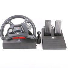 PS1 RACING Steering Wheel and Pedals WITH BOX PlayStation 1 Mad Catz SLUH-000022 for sale  Shipping to South Africa