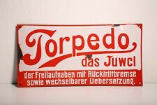Torpedo juwel emailschild gebraucht kaufen  Schwäbisch Hall