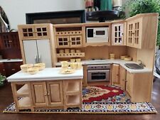 Lote de gabinetes de cocina para casa de muñecas con accesorios - 1:12 segunda mano  Embacar hacia Mexico