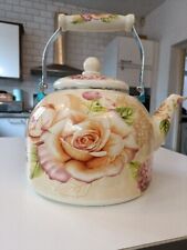 Enamel teapot kettle for sale  HULL
