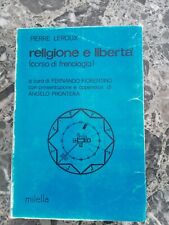 Libro religione libertà usato  Italia