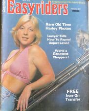 Easyriders magazine february for sale  RUNCORN
