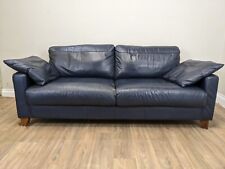 Sofa seater blue for sale  BRISTOL