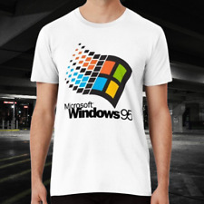 Usado, Camiseta Windows 95 pequena clássica premium tamanho engraçado moda camiseta americana comprar usado  Enviando para Brazil