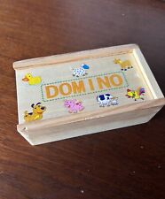 Animal domino wooden for sale  ARMAGH