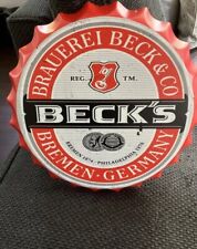 Becks beer 35cm for sale  GODSTONE