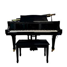 Black Lacquer Weber WG-57 Baby Grand Piano, used for sale  Shipping to South Africa