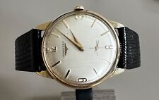 longines 9ct gold watch for sale  LONDON