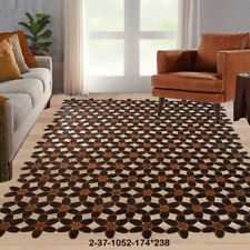 Used, NEW MODERN COWHIDE RUG FLOOR RUGS PATCHWORK LEATHER AREA RUGS ONLINE AU 2-37 for sale  Shipping to South Africa