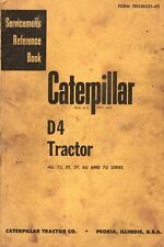 Livro de referência de tratores Caterpillar D4 (leia a descrição) comprar usado  Enviando para Brazil