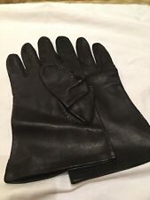 Guantes de cuero vintage Polo Ralph Lauren para hombre talla 9,5 negros sin forrar Inglaterra en excelente estado segunda mano  Embacar hacia Argentina