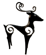 Antelope deer bronze for sale  Hinckley