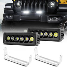 Used, For Ford Jeep UTV F-150 F-250 2x6inch LED Work Light Bar Offroad Reverse Offroad for sale  Shipping to South Africa